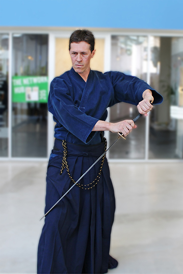 Hidari Gyaku Noto in kata